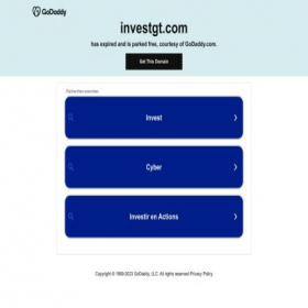 Скриншот главной страницы сайта investgt.com